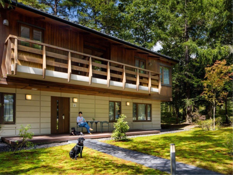 ペットと泊まれる宿がある軽井沢マリオットホテル